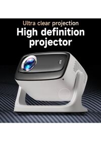 Projeksiyon 4K Ultra HD Ev Ofis Fuar Toplantı Sunumları Sinema Oyun Android WiFi Bluetooth Projektör