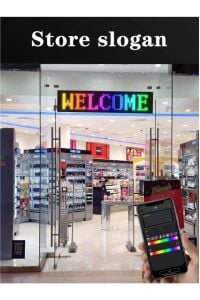 90 Cm İşyeri Tır Kamyon Otobüs Uyumlu Rgb Led Panel 19,2x89,8cm Ölçü 16x96 Led Sayısı Kumanda +Kablo