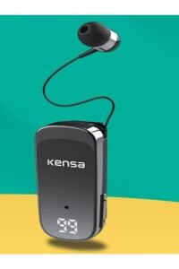 Göstergeli Siyah Makaralı Bluetooh Kulaklık Uzun Süreli Kullanım KB-944 Kensa