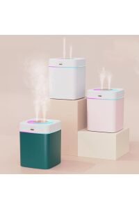 Hava Nemlendirici 3 Litre Büyük Boy Çift Püskürtme Ledli Ve Ultra Sessiz Kensa