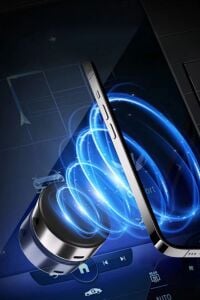 Vakumlu Mıknatıslı Magsafe Uyumlu Araç İçi Vantuzlu Telefon Tutucu (Şarj Özelliği yoktur)