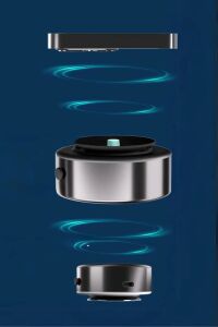 Vakumlu Mıknatıslı Magsafe Uyumlu Araç İçi Vantuzlu Telefon Tutucu (Şarj Özelliği yoktur)