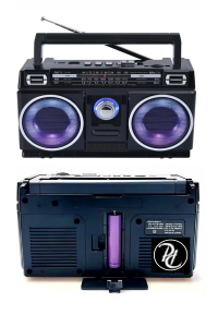 Nostalji Radyo RGB Işıklı 10W Gücünde Kaliteli Yüksek Sesli Çift Hoparlör