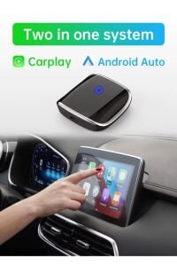 Tak Çalıştır Kablosuz Apple & Android Auto Mini Usb Adaptörü Taşınabilir Bluetooth Wifi
