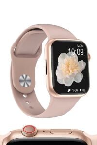 TEŞHİR ÜRÜNÜ Watch 7 Serisi Uyumlu Sesli Arama Bildirim Asistan Özellikli Yetişkin Akıllı Saat Android & Ios Uyumlu