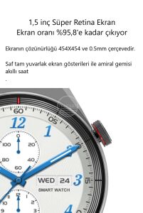 TEŞHİR ÜRÜNÜ Smart Watch IPS Tam HD Ekran DT3 MATE Siri Nfc Bluetooth Akıllı Saat Yeni Nesil 2 Kordon lu