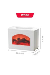 Şömine Humidifier 270 ML Ultrasonik Hava Nemlendirici Buhar Makinesi Ve Aroma Difüzörü