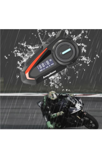FM Radyolu Kask Kulaklığı Su Geçirmez Bluetooth 5.3 Motosiklet Kask Kulaklık