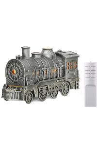 Tren Şeklinde Buharlı Oda Hava Nemlendirici Işık Fonksiyonlu Buhar Makinesi Kumandalı