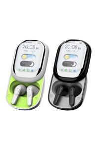 Kulak İçi Kulaklık Akıllı LED Ekran Renkli Dokunmatik Ekranlı Kablosuz Bluetooth Kulaklık PR-SE-ONE