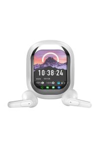 Kulak İçi Kulaklık Akıllı LED Ekran Renkli Dokunmatik Ekranlı Kablosuz Bluetooth Kulaklık PR-SE-ONE