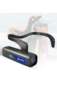 4K Ultra Super Hd 30Mp Wifi Uygulamalı Aksiyon Kafa Kamerası Jack ile Farklı Cisimlere Montaj İmkanı