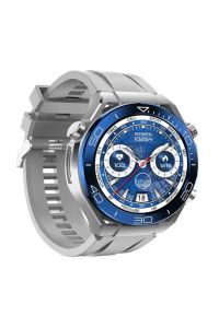 Smart Watch Pro D4 Amoled Akıllı Saat 2x Kordon Metal ve Silikon 1.43inc Full HD Amoled Ekran App Market Sesli Arama Bildirim Gri
