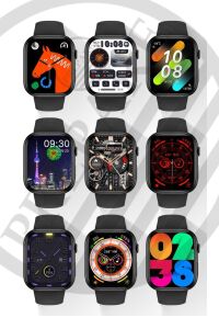 Watch 8 PR-9 Pro Amoled 45mm 1,9 inç Ekran Pusulalı Vidalı Kilitli 2 Kordon Akıllı Saat