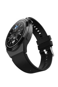 3GT MAX Smart Watch 1.45 inç P Design Siri Nfc Bluetooth Antrasit Siyah Akıllı Saat 3x Kordon