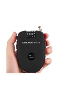 Motosiklet Kaskı Kilidi + Knmaster Karbon Çanta Hediyeli – Esnek Kablo ve Üst Düzey Koruma