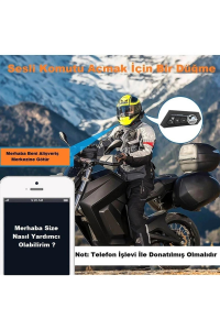 BT22 Kask Intercom Bluetooth  Motosiklet Kulaklık 5.0 Motosiklet Kulaklık