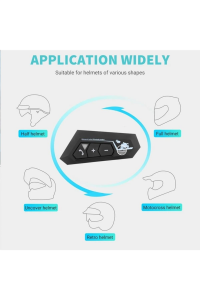 BT22 Kask Intercom Bluetooth  Motosiklet Kulaklık 5.0 Motosiklet Kulaklık