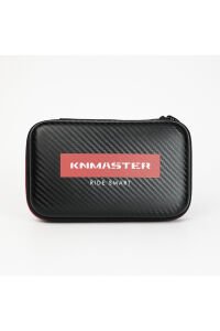 Kn6100 Pro Motosiklet Kask Interkom Bluetooth Intercom Kulaklık Seti Siyah Çanta Hediyeli