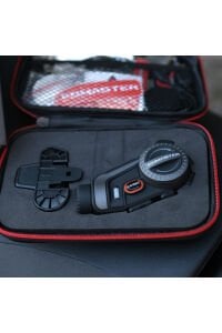 Kn1600C PRO Kameralı Motosiklet Kask Interkom Bluetooth Intercom Kulaklık Seti