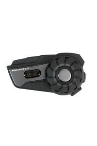 KN2300 Motosiklet Kask İnterkom Bluetooth Intercom Kulaklık Seti Gri