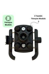TT-400 Titreşim Önleyicili Motosiklet Telefon Tutucu