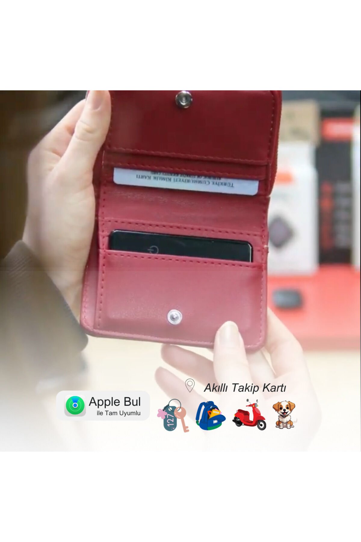 KNTAG 1C ULTRA İNCE AKILLI TAKİP KARTI