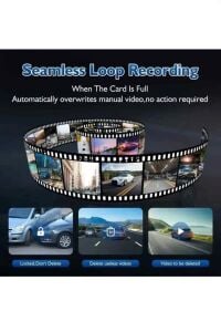 1080P Full HD 1296P Wifi HD Araç Kamerası Black Box Araç İçi Kamera Video ve Fotoğraf Kaydedici