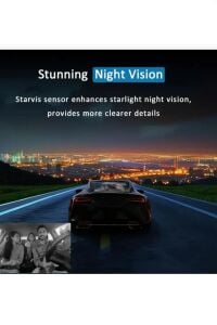 1080P Full HD 1296P Wifi HD Araç Kamerası Black Box Araç İçi Kamera Video ve Fotoğraf Kaydedici