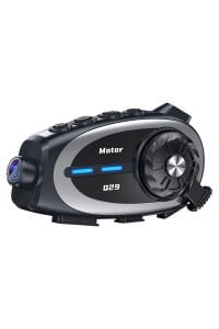 Q29 Motosiklet Kask İletişim Sistemi + Bluetooth Kulaklık + 1080P HD Kamera 32GB KART DAHİL