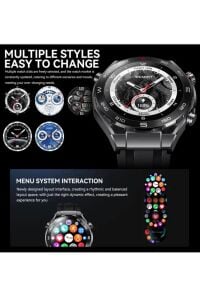 Watch SK4-SP4 Akıllı Saat 1,62inç 49mm Ip67 Full Hd Ekran Sesli Arama Nfc 2 Kordonlu